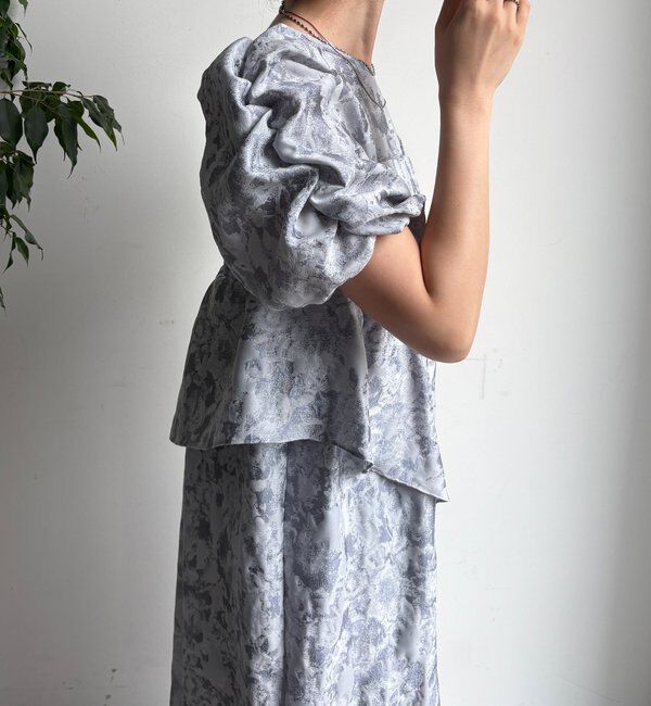  「【オケージョン対応】【WEB限定】ジャガードドレス」|ドレス|