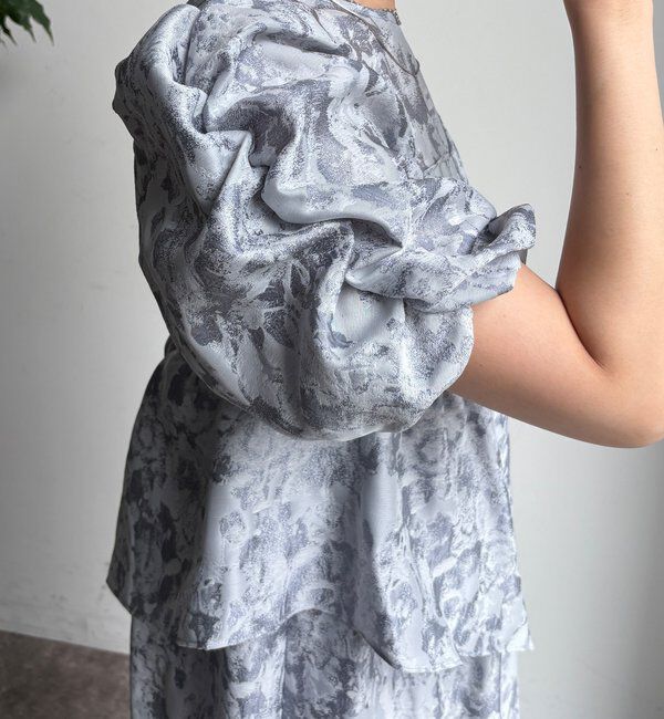  「【オケージョン対応】【WEB限定】ジャガードドレス」|ドレス|