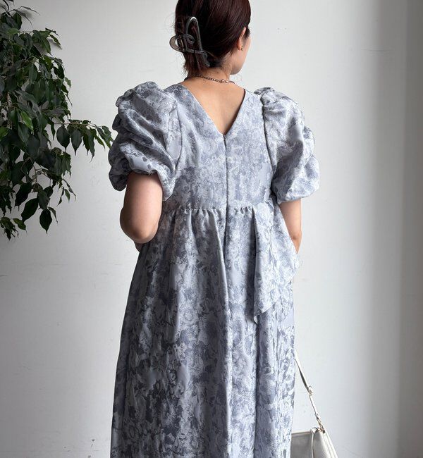  「【オケージョン対応】【WEB限定】ジャガードドレス」|ドレス|