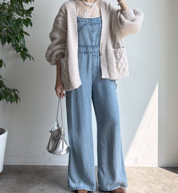  「ケーブルニットカーディガン」|カーディガン|