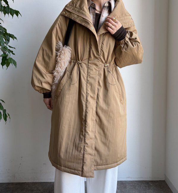  「【WEB限定】ヴィンテージクロスロングコート」|その他|キャメル