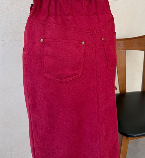  「【WEB限定】スエードポンチスカート」|スカート|