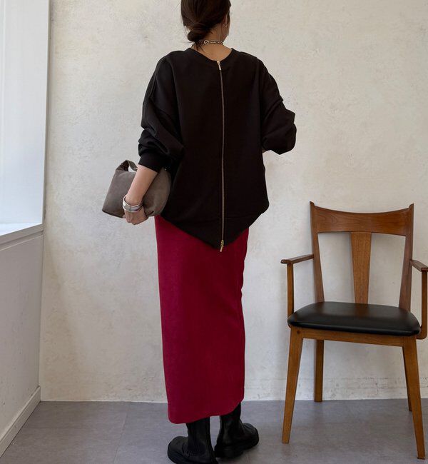  「【WEB限定】スエードポンチスカート」|スカート|