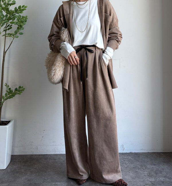  「【WEB限定】ウォームルーズロンTEE」|Tシャツ・カットソー|