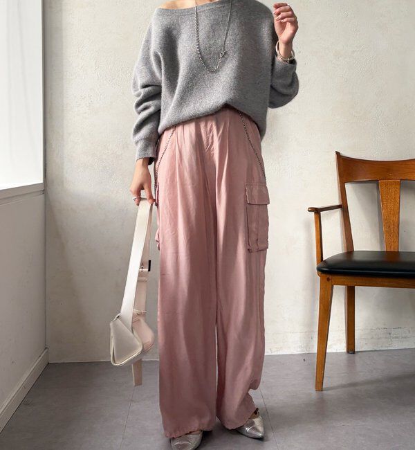  「キュプラカーゴパンツ」|チノ|