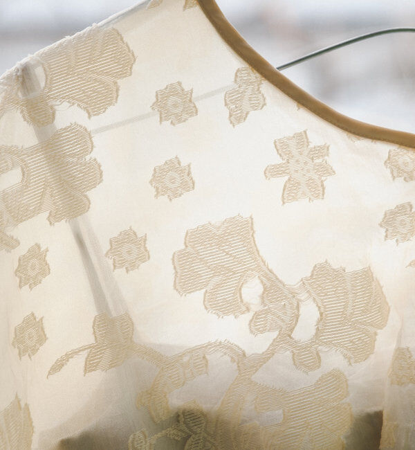  「【オケージョンドレス/結婚式】Cape layerd bare dress」|ドレス|