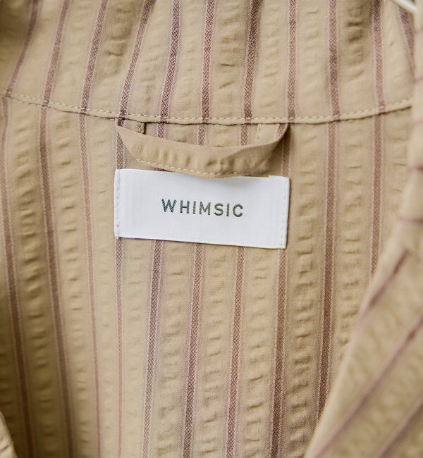  「*【WHIMSIC/SETUP対応】シアサッカーストライプダブルジャケット」|テーラードジャケット|