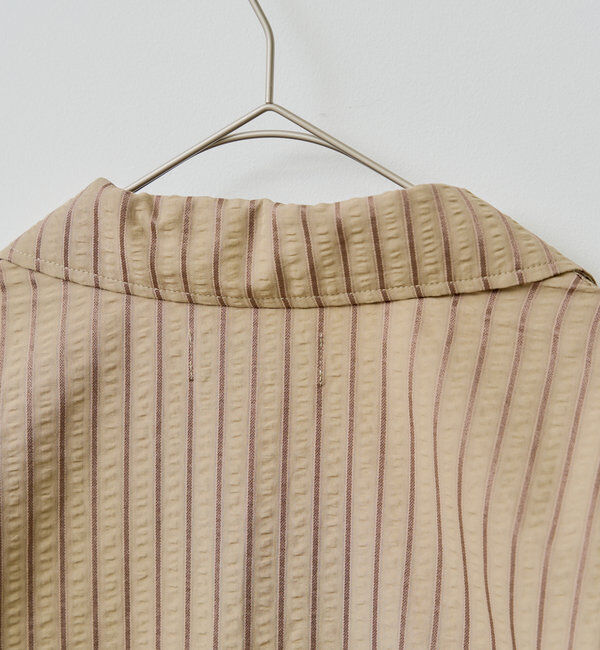  「*【WHIMSIC/SETUP対応】シアサッカーストライプダブルジャケット」|テーラードジャケット|