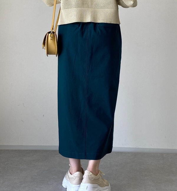  「《オールシーズン着まわせる》ストレッチナロースカート」|スカート|