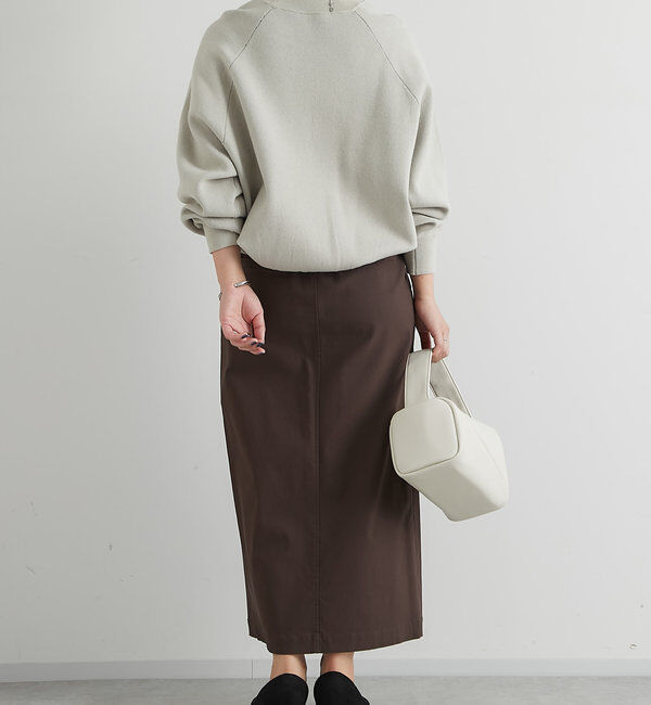  「《オールシーズン着まわせる》ストレッチナロースカート」|スカート|