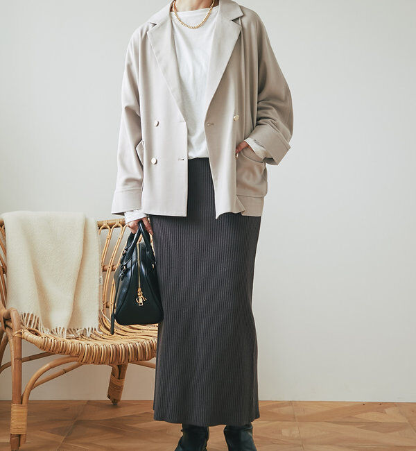  「《さっと羽織るだけ・オンオフ兼用》ドルマンテーラードジャケット」|その他|