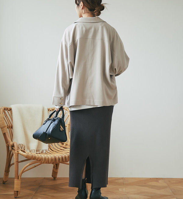  「《さっと羽織るだけ・オンオフ兼用》ドルマンテーラードジャケット」|その他|