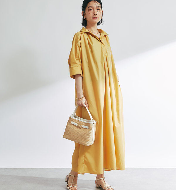  「《新色追加》スキッパーシャツワンピース」|その他|