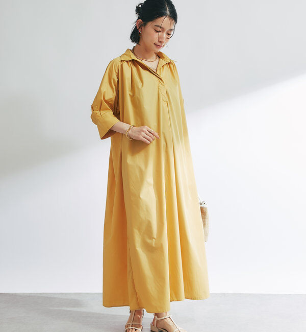  「《新色追加》スキッパーシャツワンピース」|その他|