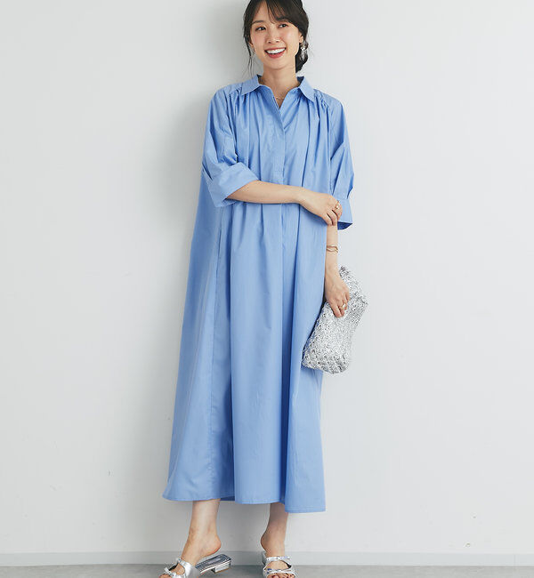  「《新色追加》スキッパーシャツワンピース」|その他|