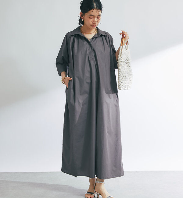  「《新色追加》スキッパーシャツワンピース」|その他|