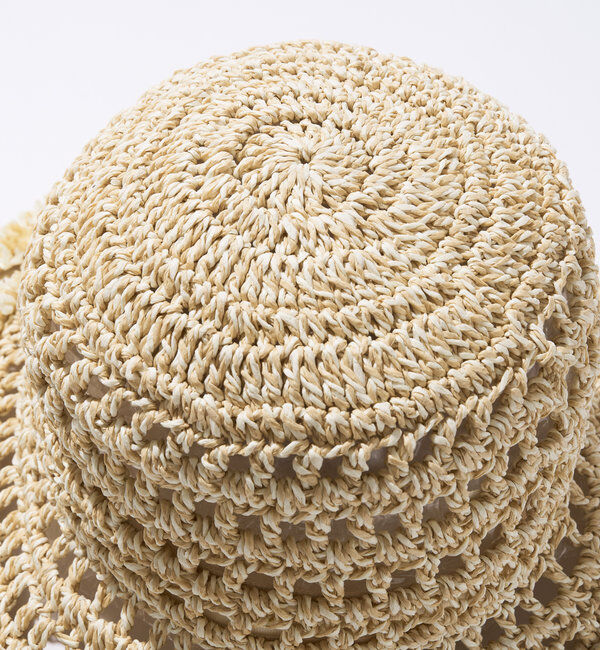  「【CASSELINI(キャセリーニ)】ペーパーフリンジハット」|ハット|