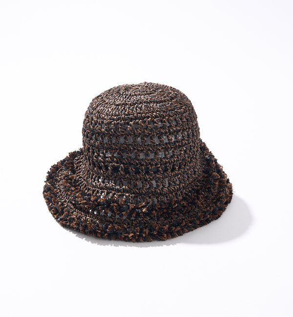  「【CASSELINI(キャセリーニ)】ペーパーフリンジハット」|ハット|