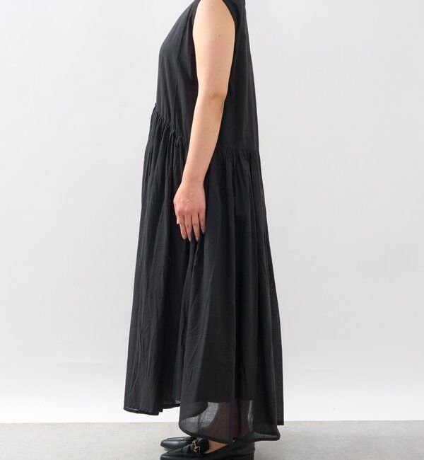  「《涼し気な印象・綿100％》インド綿ノースリーブワンピース」|その他|