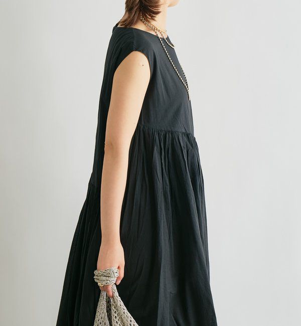  「《涼し気な印象・綿100％》インド綿ノースリーブワンピース」|その他|