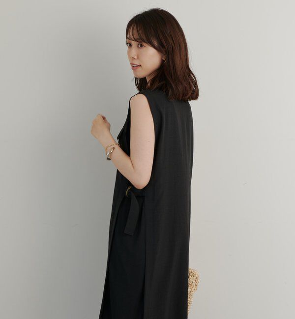  「《着映え力抜群◎》麻調&times;リブシャツワンピース」|その他|