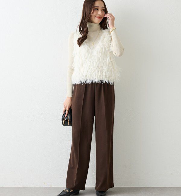  「《さりげなくお洒落に◎》ラメタートルネック」|ニット・セーター|