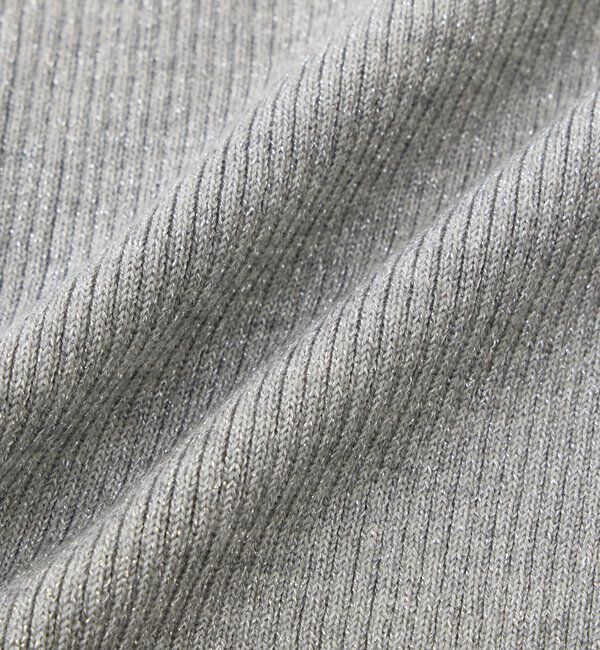  「《さりげなくお洒落に◎》ラメタートルネック」|ニット・セーター|