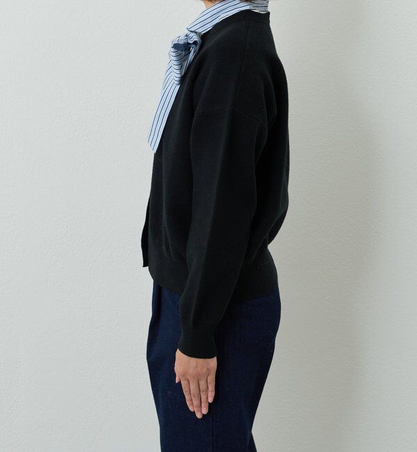  「《大人フェミニンな雰囲気に》2WAYレース襟ボウタイカーデ」|ニット・セーター|