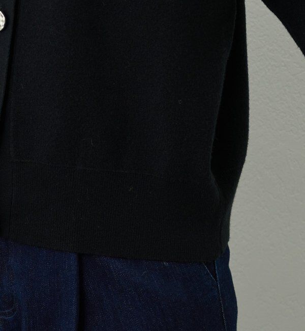  「《大人フェミニンな雰囲気に》2WAYレース襟ボウタイカーデ」|ニット・セーター|