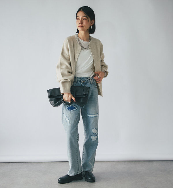  「【MONN.:.(モン)】シアーロンT」|Tシャツ・カットソー|