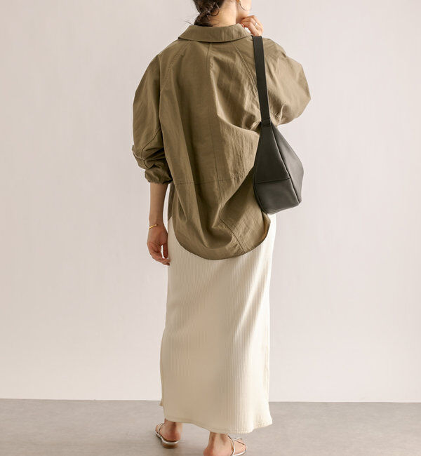  「【全骨格細見え】2WAYロングリブワンピース」|ワンピース|