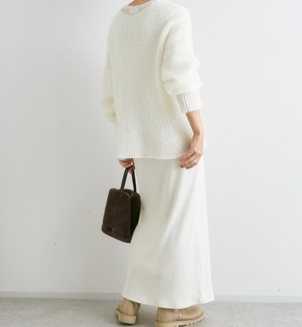  「【全骨格細見え】2WAYロングリブワンピース」|ワンピース|