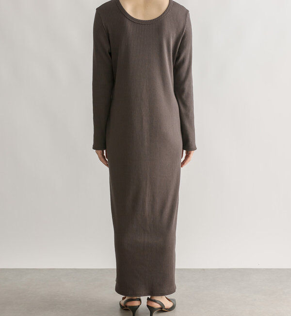  「【全骨格細見え】2WAYロングリブワンピース」|ワンピース|