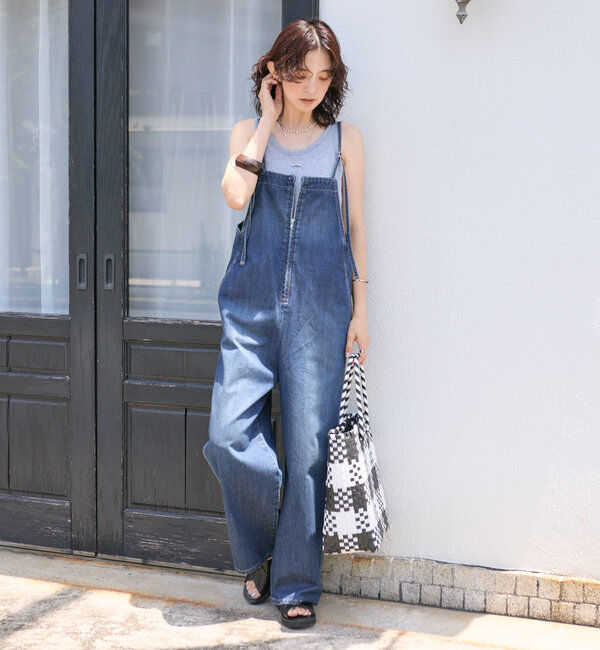  「【コーデのポイントに】ラメリブタンクトップ」|キャミソール|