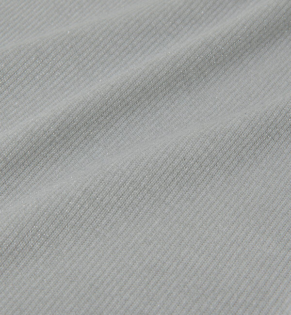  「【コーデのポイントに】ラメリブタンクトップ」|キャミソール|