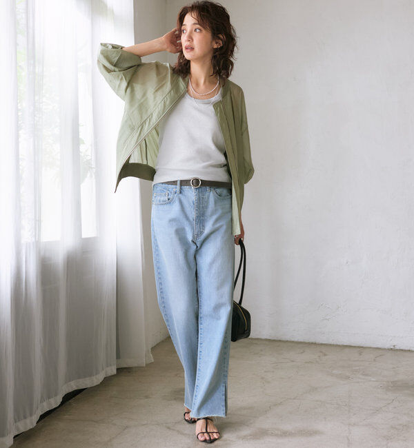  「【コーデのポイントに】ラメリブタンクトップ」|キャミソール|