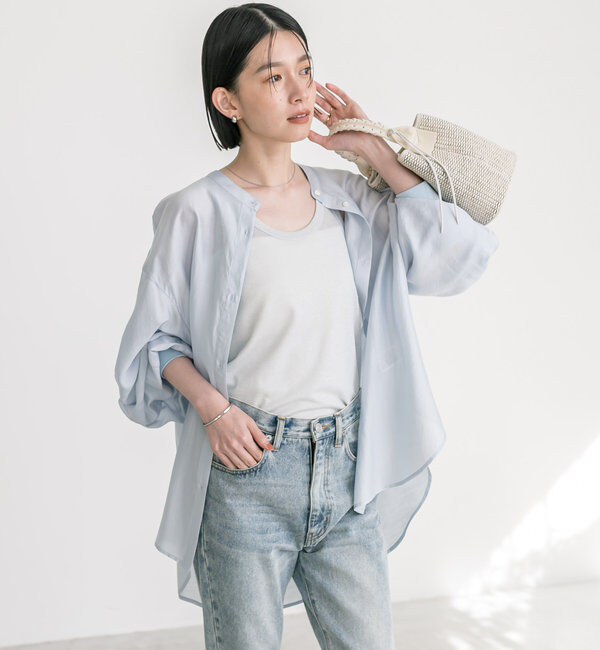  「【コーデのポイントに】ラメリブタンクトップ」|キャミソール|