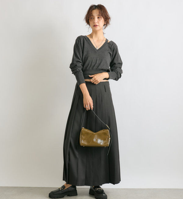  「【コーデのポイントに】パテントレザーミニバッグ」|ショルダー・メッセンジャー|