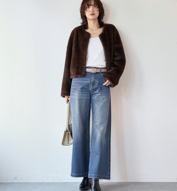  「【MONN.:.(モン)】SHIHOコラボ型押しベルト」|ベルト|