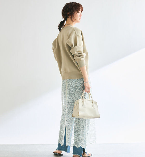  「【一枚でも羽織でも】ボリュームスリーブニットカーデ」|カーディガン|