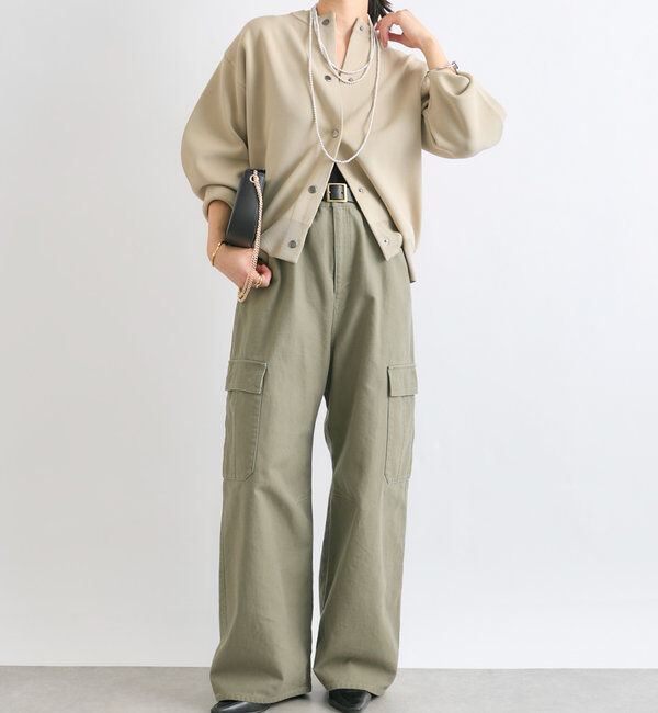  「【一枚でも羽織でも】ボリュームスリーブニットカーデ」|カーディガン|