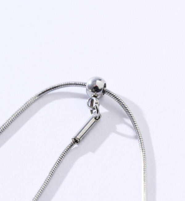  「【R.good(アールドットグッド)】エッグモチーフスライドネックレス」|リング|