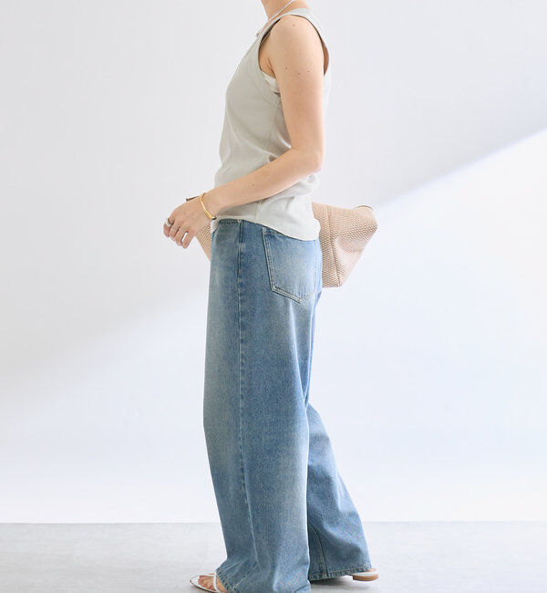  「【2way仕様】テレコ2WAYタンク」|キャミソール|