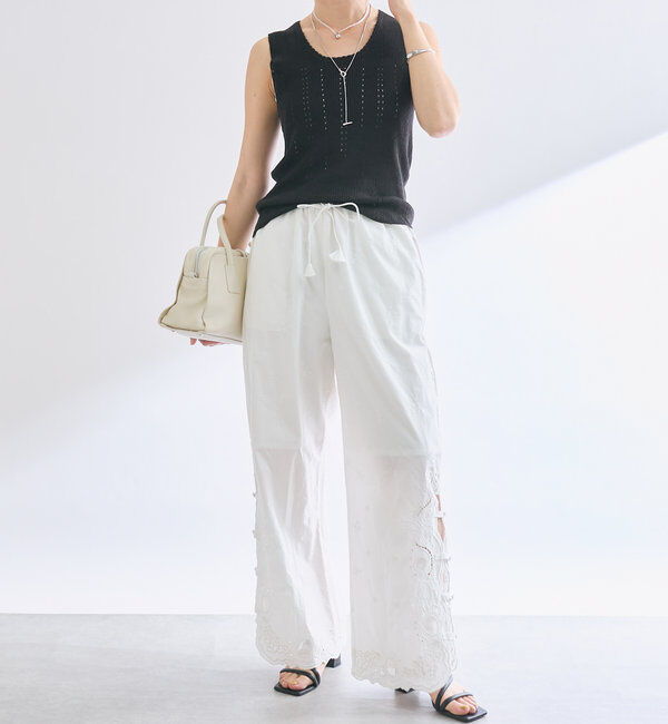  「【涼し気な印象に◎】クリアビーズチョーカー」|リング|