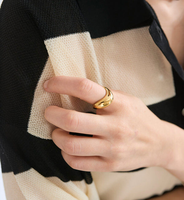  「【R.good(アールドットグッド)】ニュアンスリング」|リング|