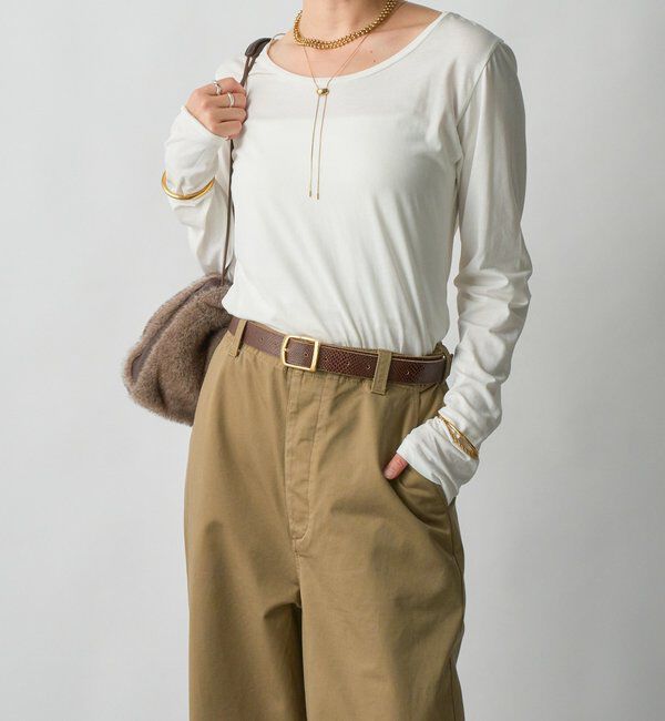  「【MYSELFbyRD/マイセルフバイリヴドロワ】LongTee」|Tシャツ・カットソー|オフホワイト