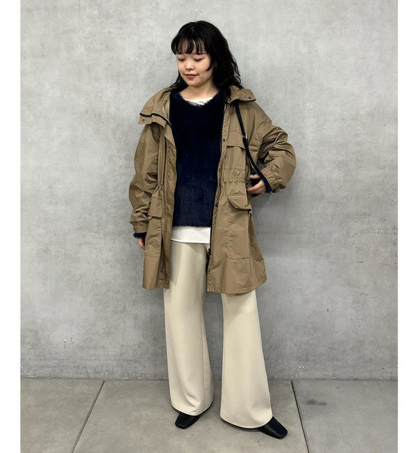  「＼自宅で洗える／フェザーヤーンカーディガン」|ニット・セーター|