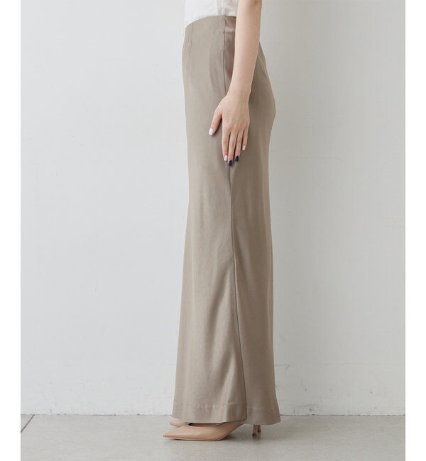  「サテンスリットスカート」|スカート|