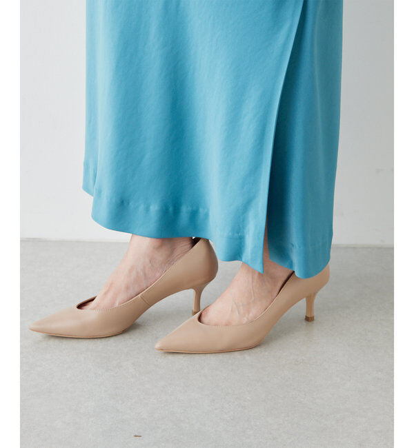  「サテンスリットスカート」|スカート|