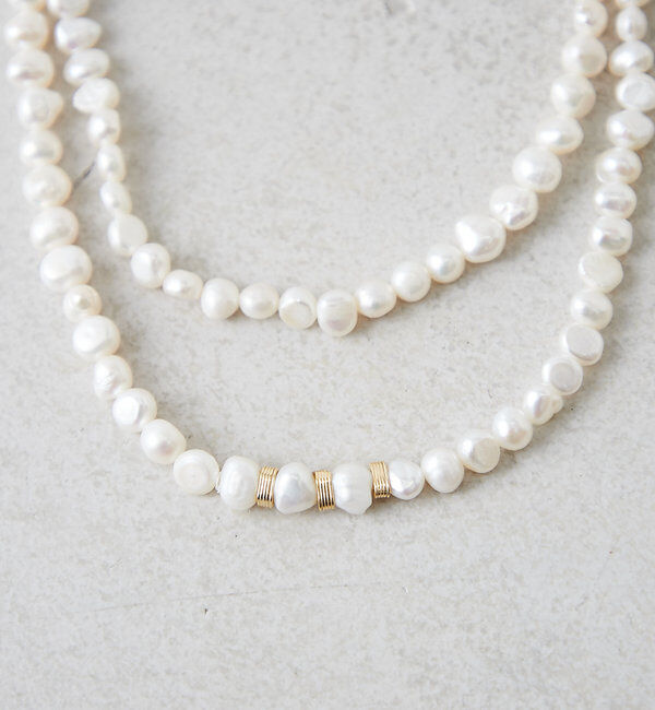  「【EO】ロングパールネックレス」|ネックレス|